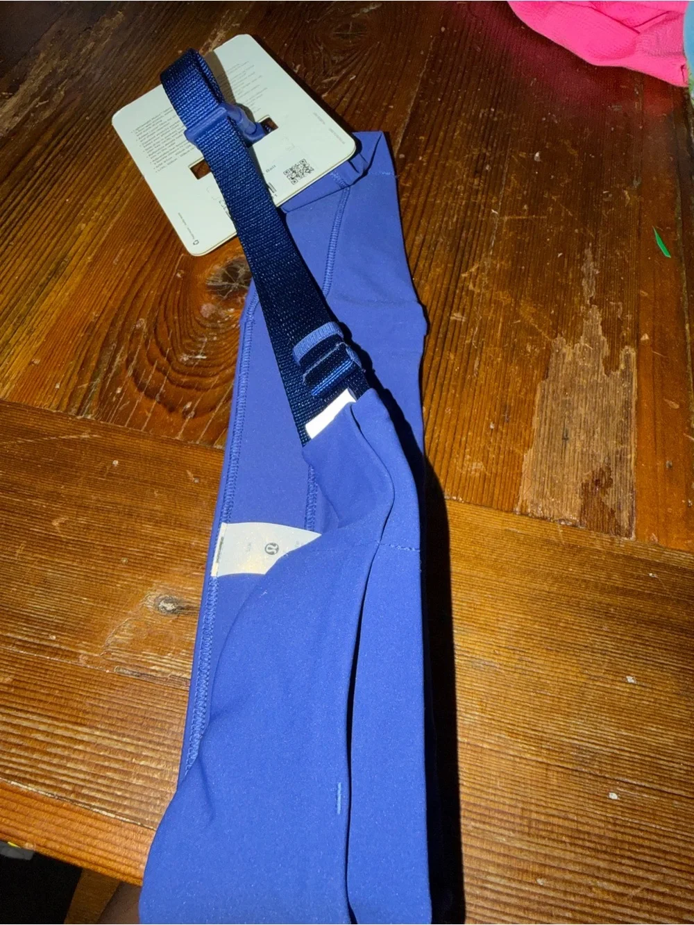 Lululemon Fast and Free Run Belt Blue S/M NWT Lightweight Running Waist Pack